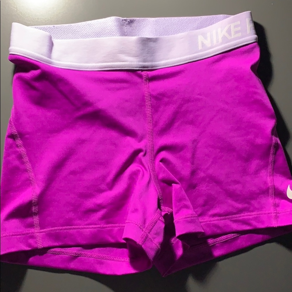 Purple Nike pros